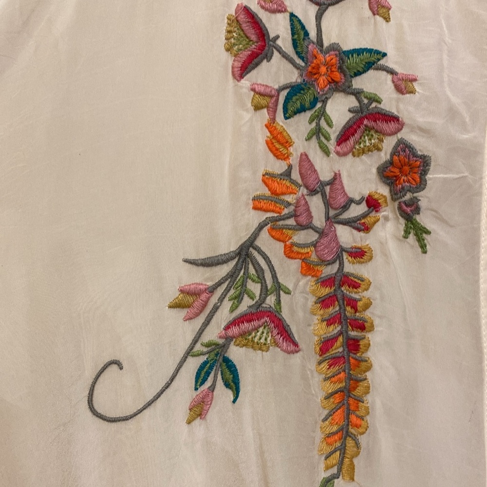 Johnny Was Kimono w/ fringe.Rare Vintage XS New w/Tags. Perfect condition. - Picture 10 of 15
